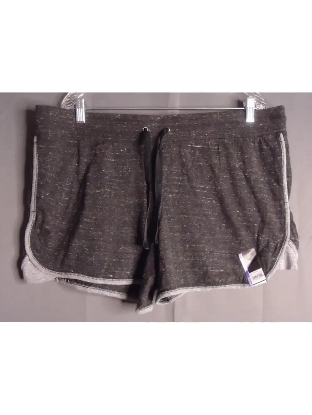 Athletic Works Pull On Drawstring Waist Gym Shorts Womens Size XXL (20) Black